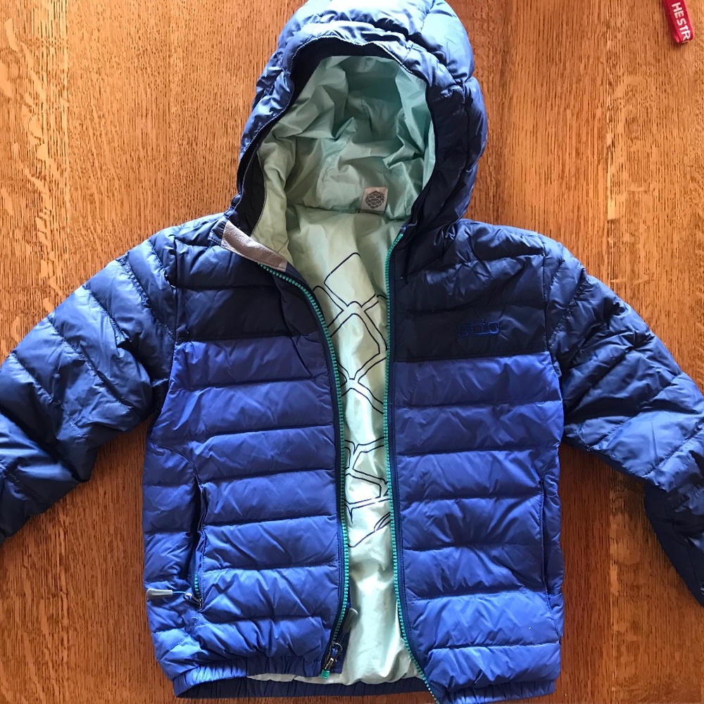 Stio kids hometown down jacket size 6